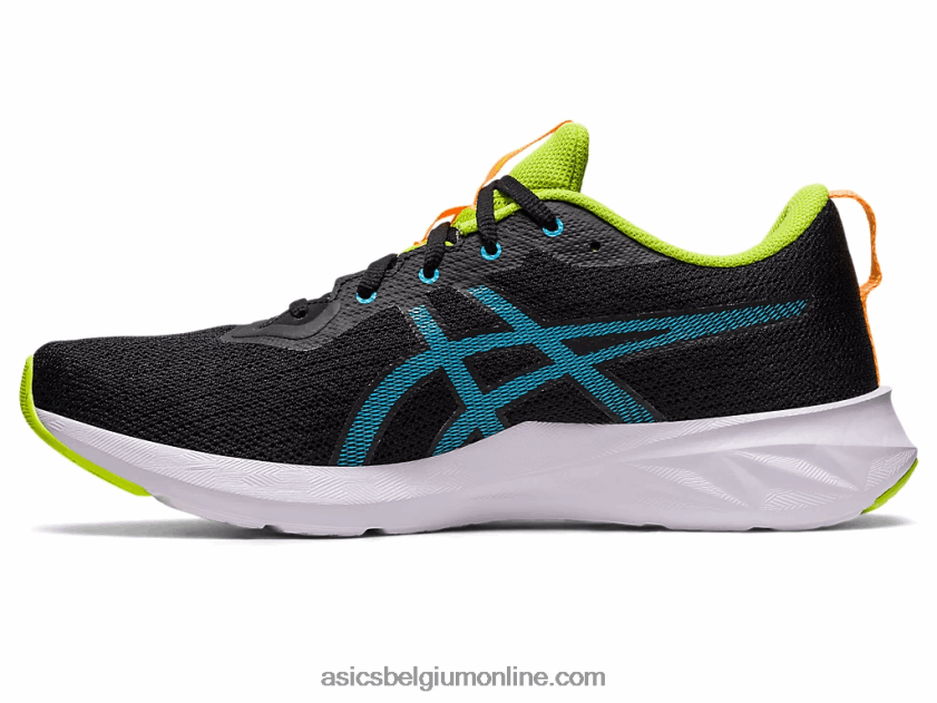 versablast 2 V6HXR2283 zwart/oranje pop Asics