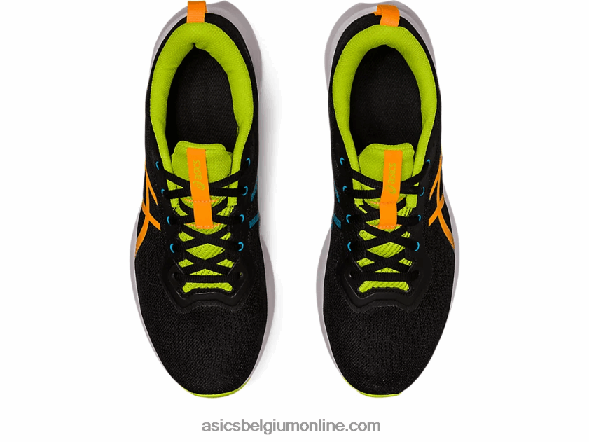 versablast 2 V6HXR2283 zwart/oranje pop Asics