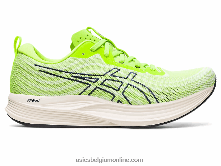 voor snelheid V6HXR2487 gevarengroen/middernacht Asics