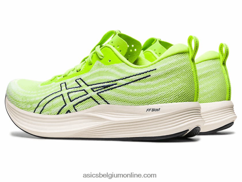 voor snelheid V6HXR2487 gevarengroen/middernacht Asics