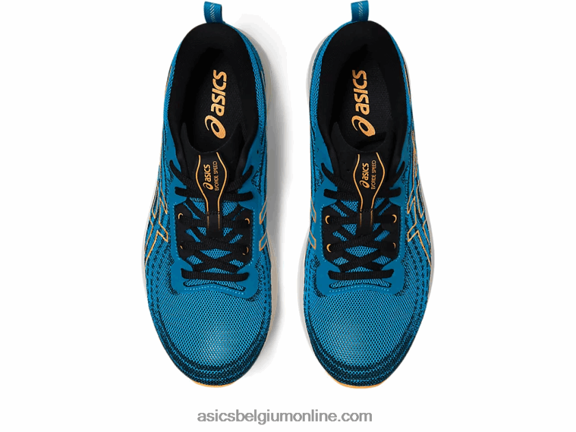 voor snelheid V6HXR2522 eiland blauw/oranje pop Asics