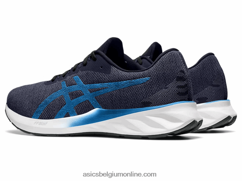 wegexplosie V6HXR22077 peacoat/directoire blauw Asics
