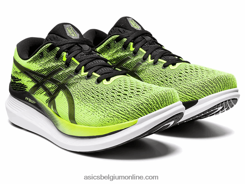 zweefvliegen 3 V6HXR21137 gevaar groen/zwart Asics
