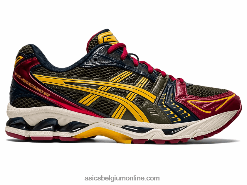 gel-kayano 14 V6HXR2988 olijf canvas/honing Asics