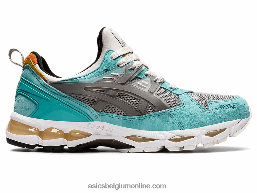 gel-kayano trainer 21 V6HXR21545 groenblauw/puur zilver Asics