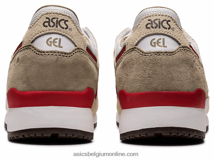 gel-lyte iii og V6HXR21094 rook grijs/rood alarm Asics