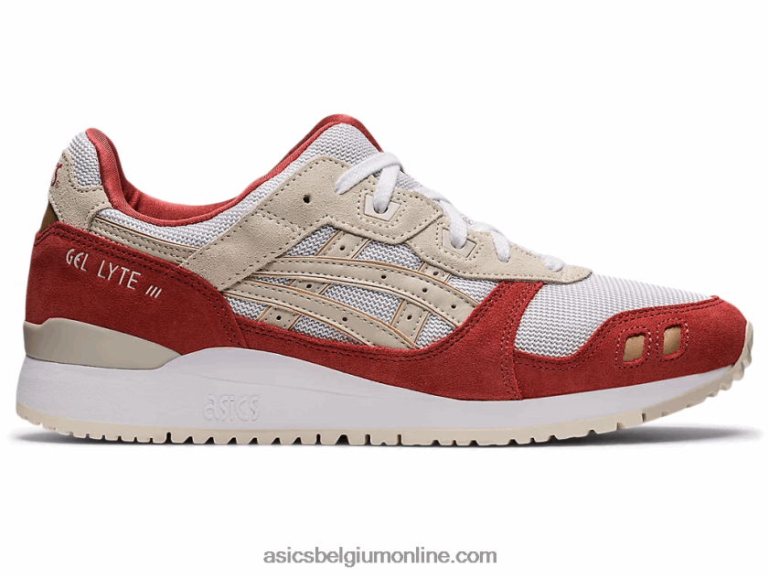 gel-lyte iii og V6HXR21124 wit/rookgrijs Asics