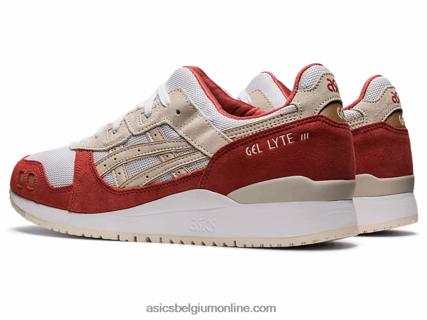 gel-lyte iii og V6HXR21124 wit/rookgrijs Asics