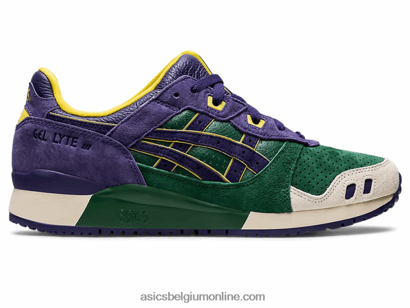 gel-lyte iii og V6HXR21330 jager groen/paars mat Asics
