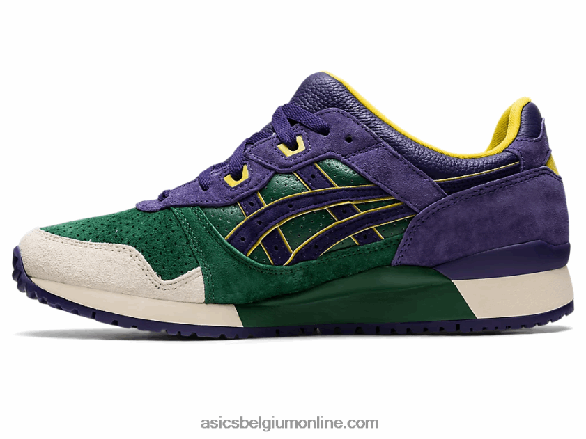 gel-lyte iii og V6HXR21330 jager groen/paars mat Asics