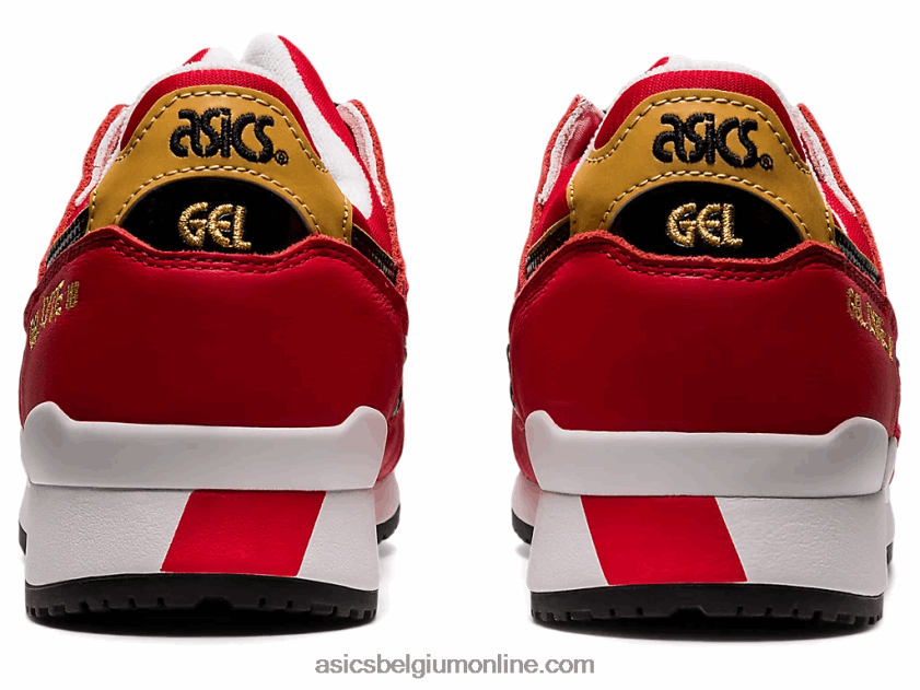 gel-lyte iii og V6HXR21656 klassiek rood/zwart Asics