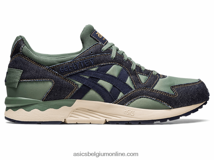 gel-lyte tegen modern patchwork V6HXR2240 middernacht/klimop Asics