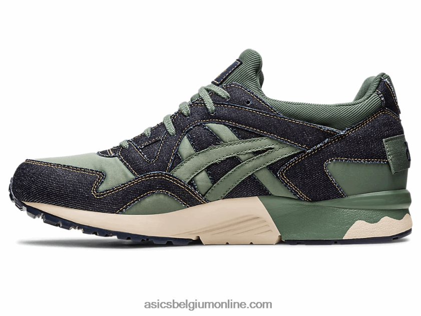 gel-lyte tegen modern patchwork V6HXR2240 middernacht/klimop Asics