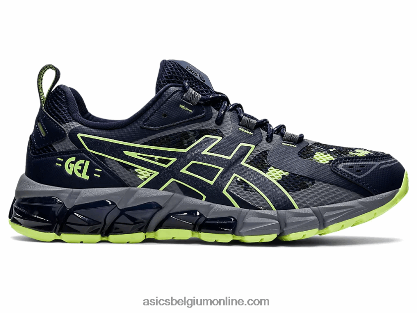 gel-quantum 180 V6HXR21260 middernacht/limoengroen Asics