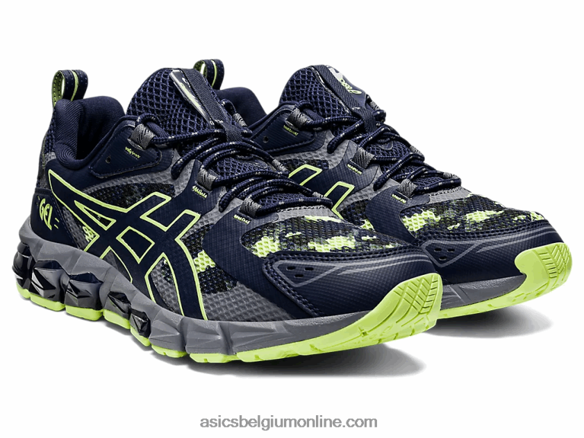 gel-quantum 180 V6HXR21260 middernacht/limoengroen Asics