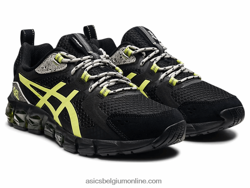 gel-quantum 180 V6HXR21544 zwart/gloedgeel Asics