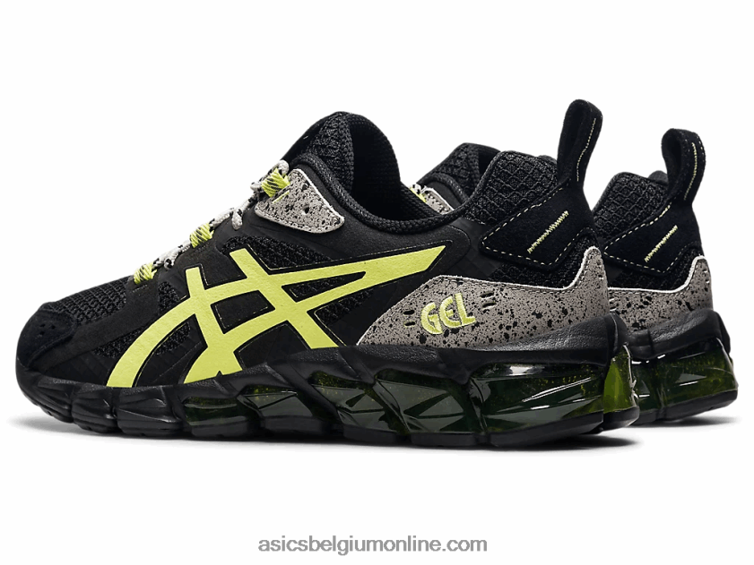 gel-quantum 180 V6HXR21544 zwart/gloedgeel Asics