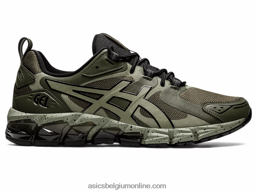 gel-quantum 180 V6HXR21609 olijf canvas/korstmos groen Asics
