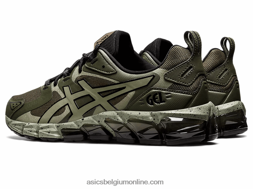 gel-quantum 180 V6HXR21609 olijf canvas/korstmos groen Asics