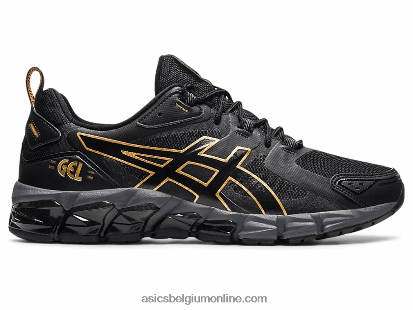 gel-quantum 180 V6HXR21814 zwart/puur goud Asics