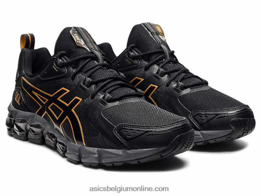 gel-quantum 180 V6HXR21814 zwart/puur goud Asics