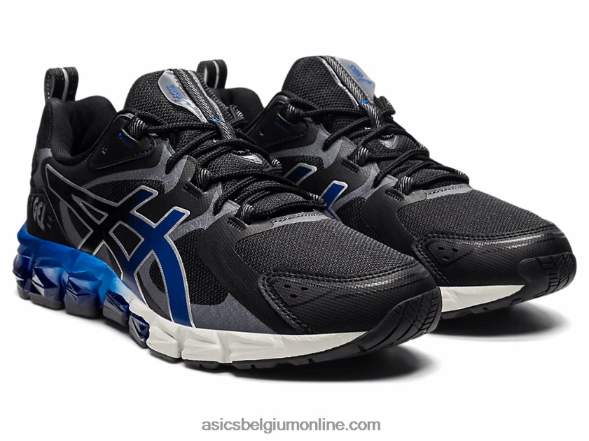 gel-quantum 180 V6HXR21855 zwart/monacoblauw Asics