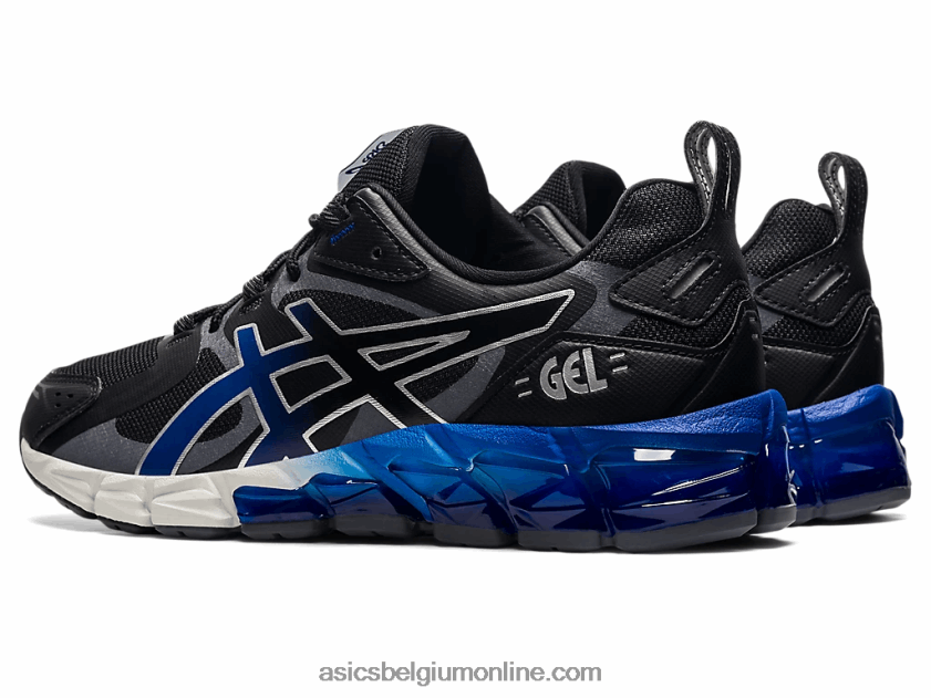gel-quantum 180 V6HXR21855 zwart/monacoblauw Asics