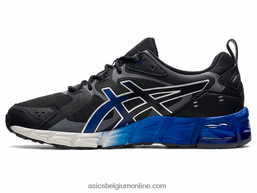 gel-quantum 180 V6HXR21855 zwart/monacoblauw Asics