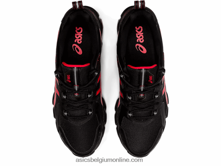 gel-quantum 180 V6HXR21875 zwart/elektrisch rood Asics