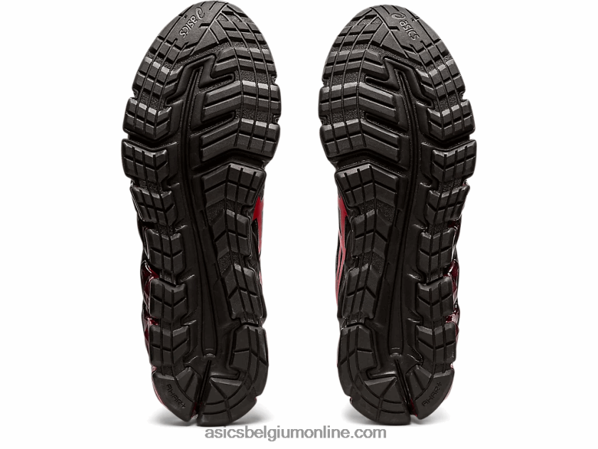 gel-quantum 180 V6HXR21875 zwart/elektrisch rood Asics