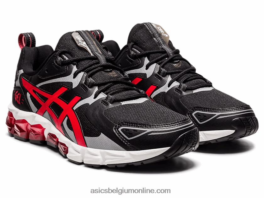 gel-quantum 180 V6HXR21959 zwart/klassiek rood Asics