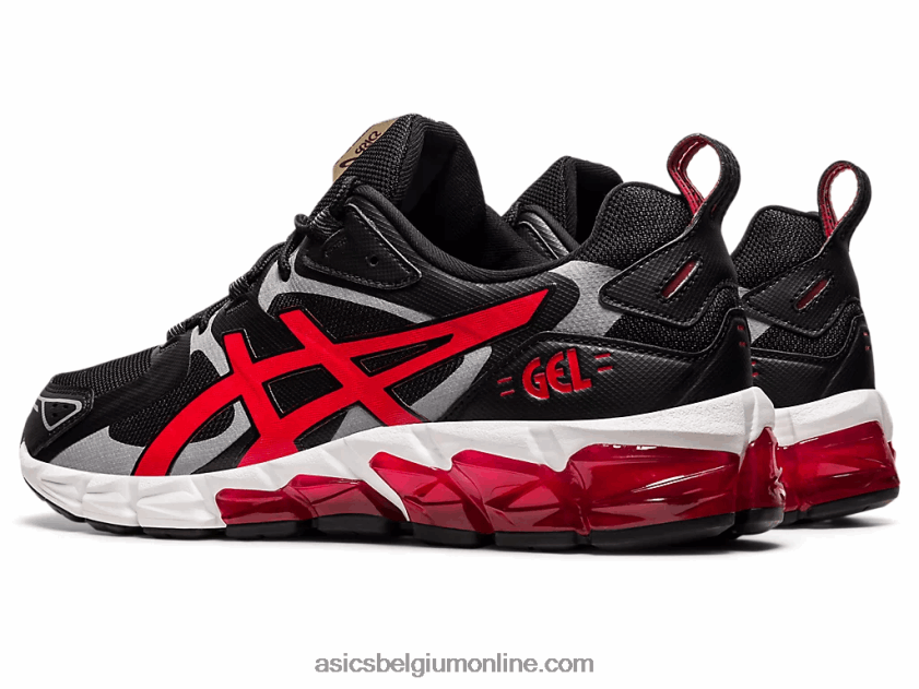 gel-quantum 180 V6HXR21959 zwart/klassiek rood Asics