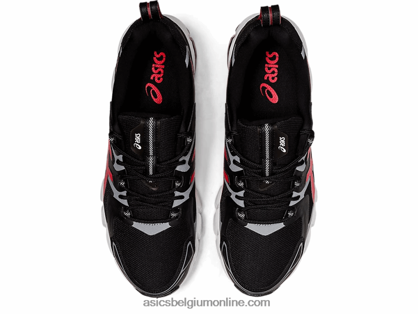 gel-quantum 180 V6HXR21959 zwart/klassiek rood Asics