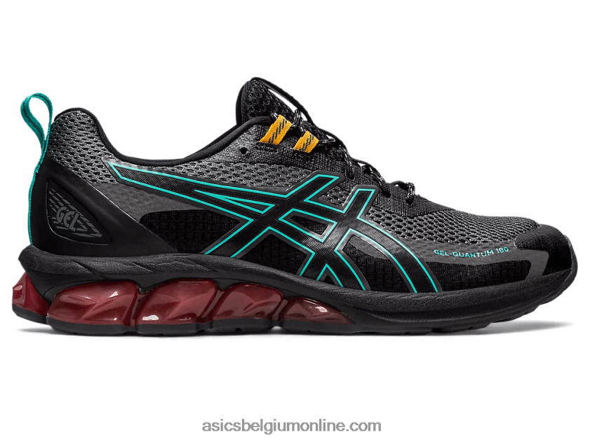gel-quantum 180 vii V6HXR2131 staalgrijs/zwart Asics