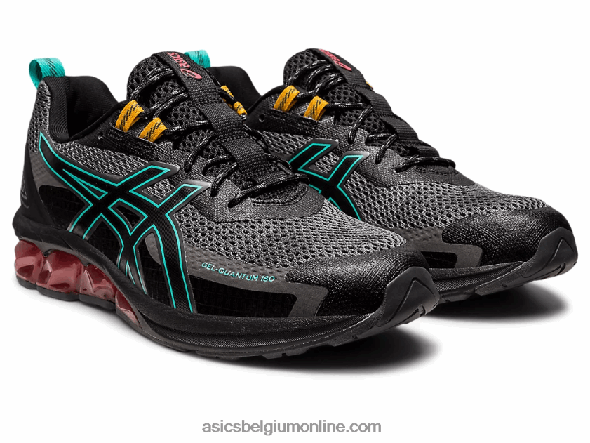 gel-quantum 180 vii V6HXR2131 staalgrijs/zwart Asics