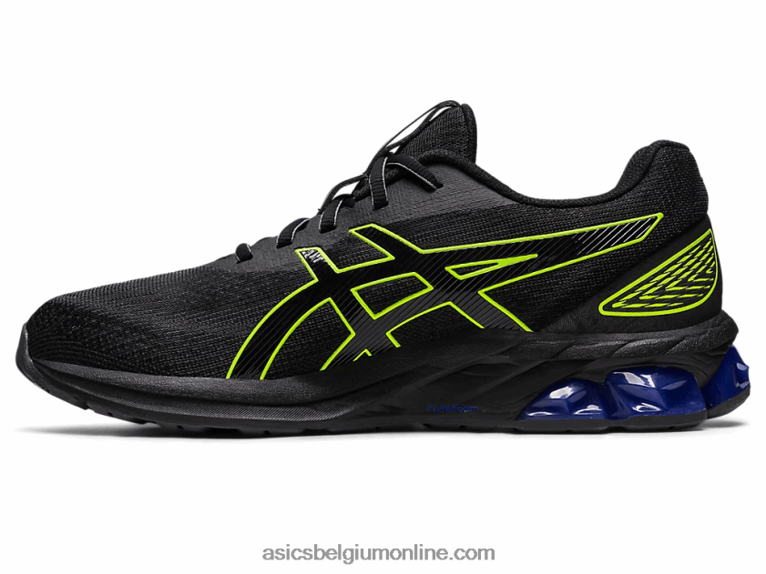 gel-quantum 180 vii V6HXR2224 zwart/veiligheidsgeel Asics