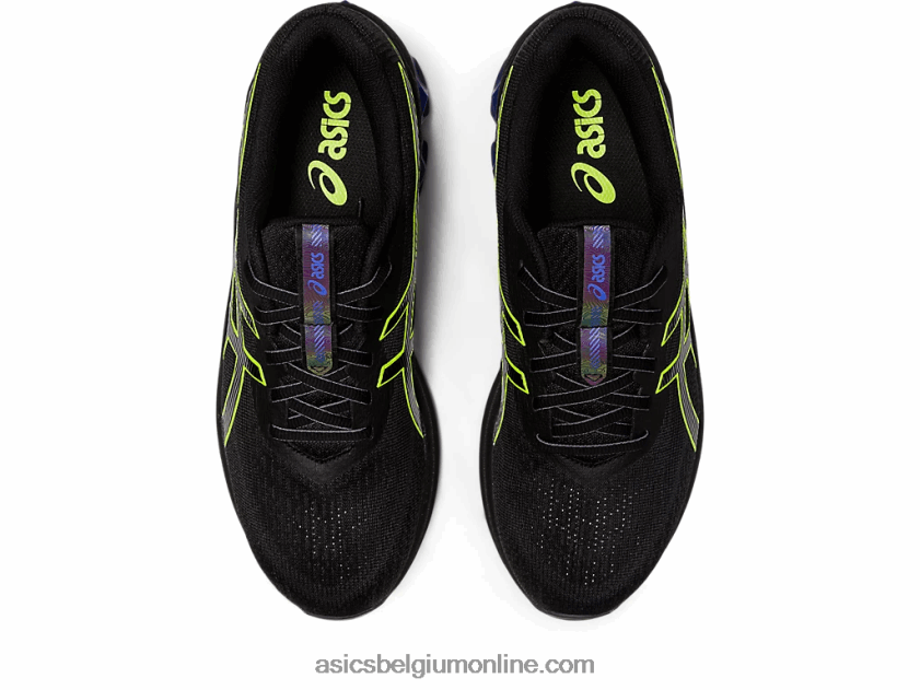 gel-quantum 180 vii V6HXR2224 zwart/veiligheidsgeel Asics