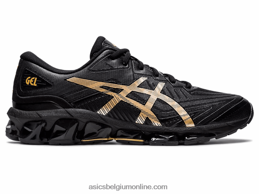 gel-quantum 360 vii V6HXR21209 zwart/puur goud Asics