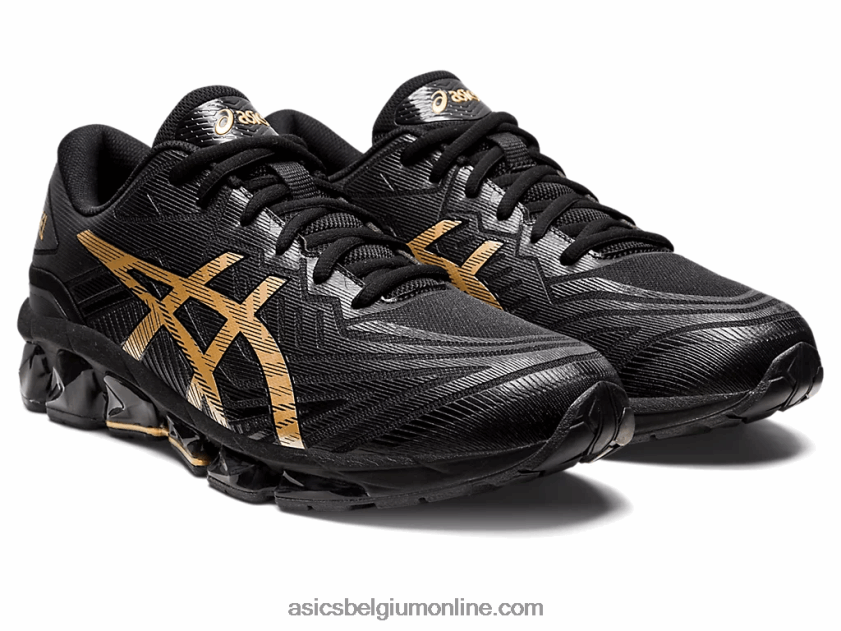 gel-quantum 360 vii V6HXR21209 zwart/puur goud Asics