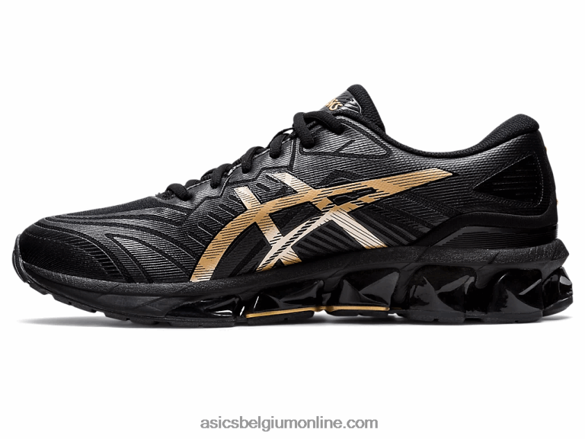 gel-quantum 360 vii V6HXR21209 zwart/puur goud Asics