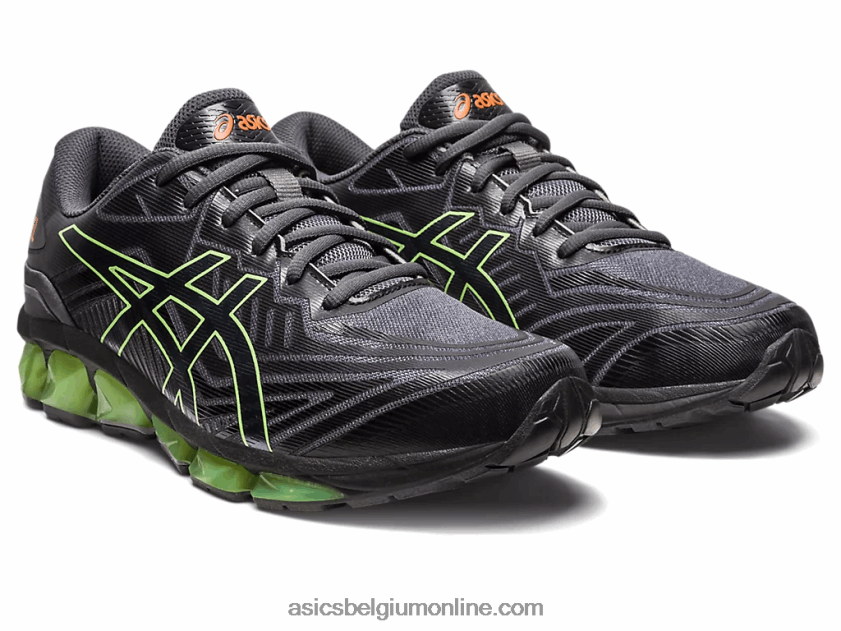 gel-quantum 360 vii V6HXR2133 donkergrijs/limoengroen Asics