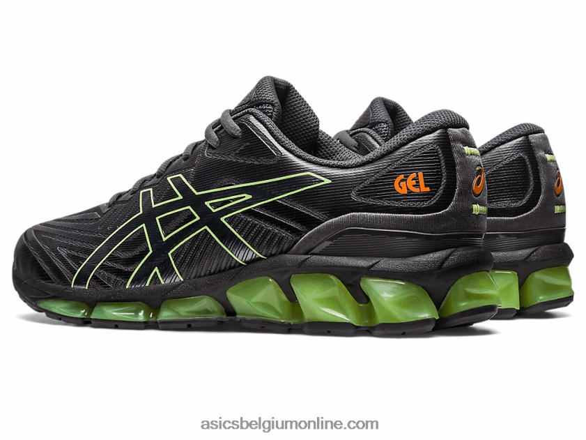 gel-quantum 360 vii V6HXR2133 donkergrijs/limoengroen Asics