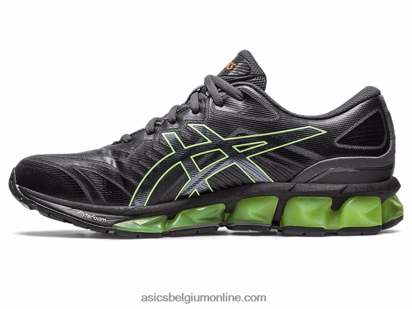 gel-quantum 360 vii V6HXR2133 donkergrijs/limoengroen Asics