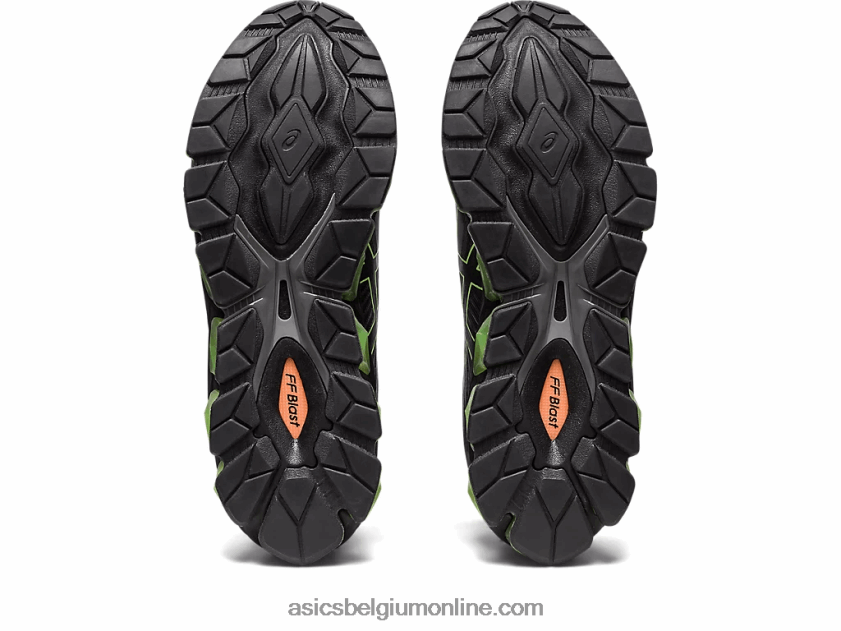 gel-quantum 360 vii V6HXR2133 donkergrijs/limoengroen Asics