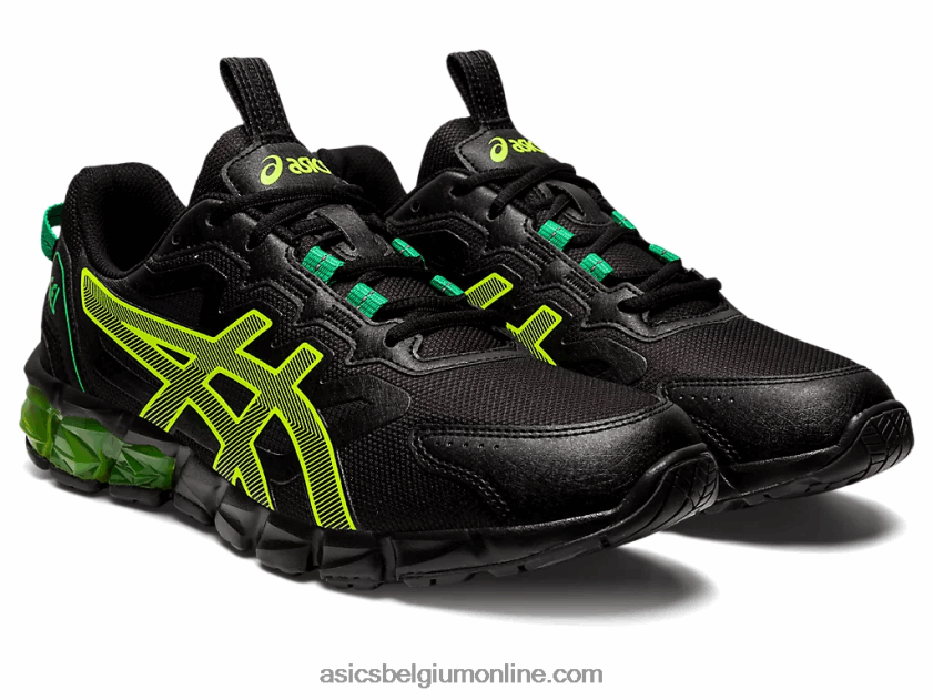 gel-quantum 90 3 V6HXR2914 zwart/veiligheidsgeel Asics