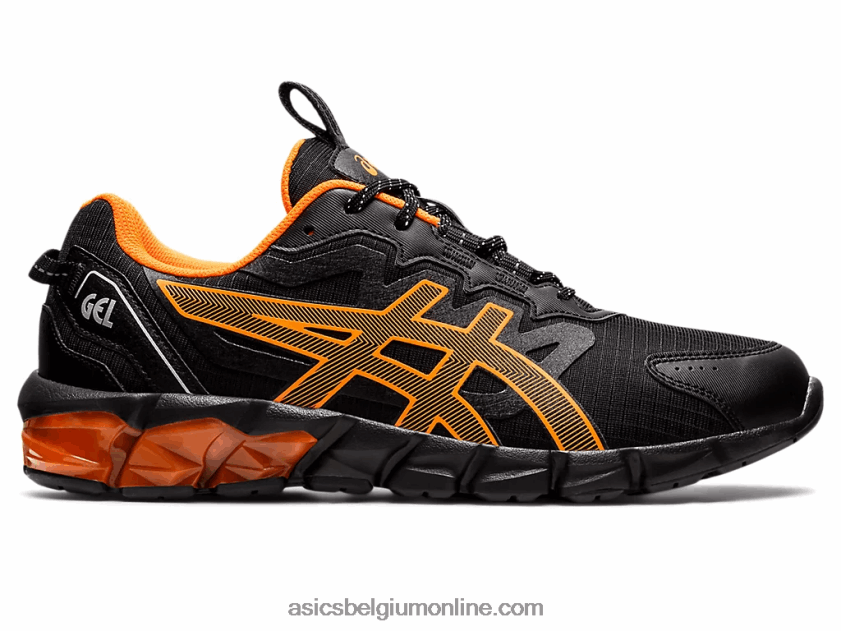 gel-quantum 90 V6HXR21603 zwart/schokkend oranje Asics