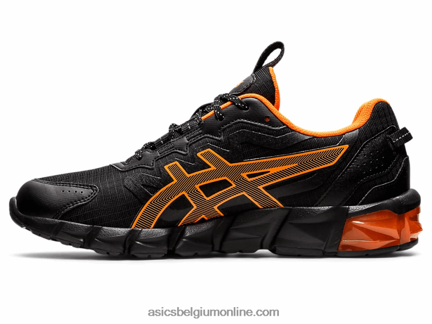 gel-quantum 90 V6HXR21603 zwart/schokkend oranje Asics