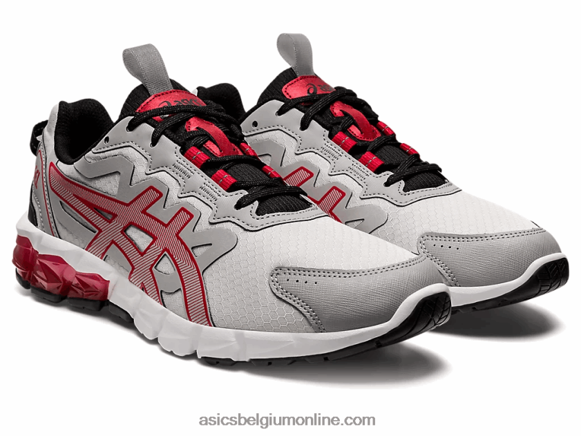 gel-quantum 90 V6HXR2672 gletsjergrijs/klassiek rood Asics