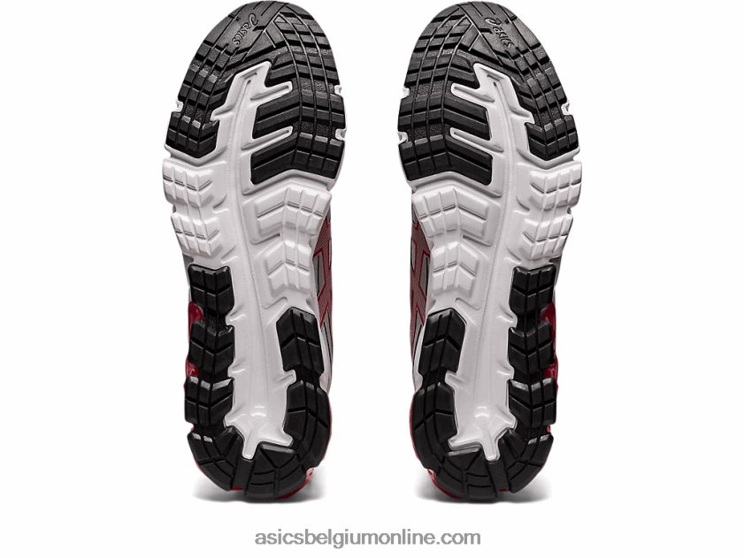 gel-quantum 90 V6HXR2672 gletsjergrijs/klassiek rood Asics
