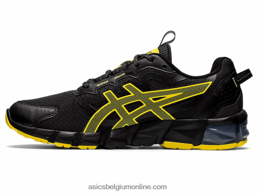 gel-quantum 90 V6HXR2785 zwart/levendig geel Asics